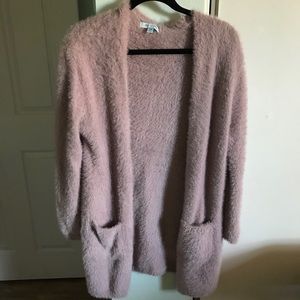 Lavender Faux Fur Sweater 💜